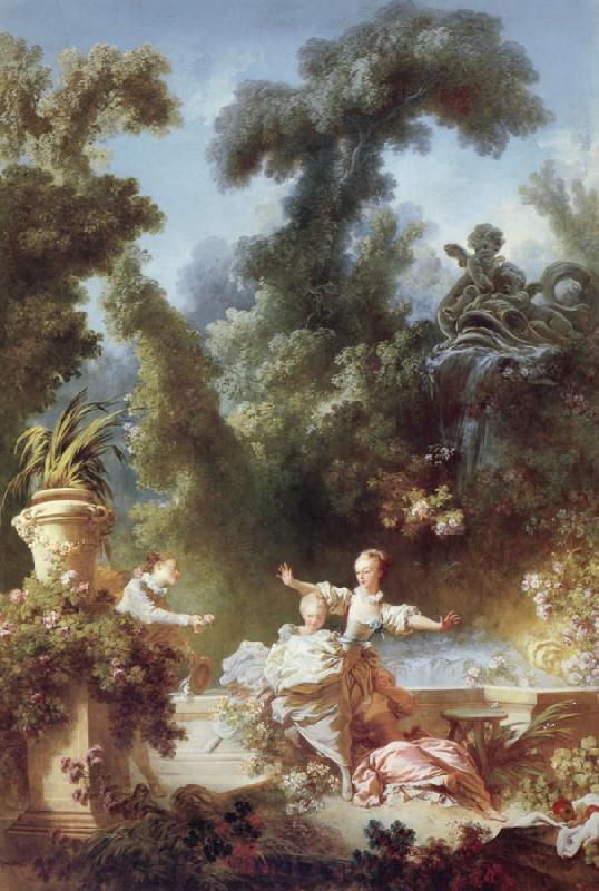 Jean-Honore Fragonard The Progress of love China oil painting art